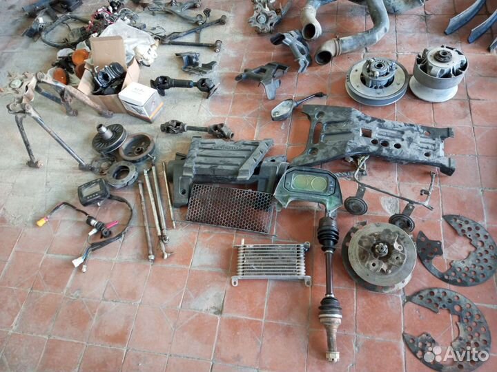 Разбор квадроцыкла