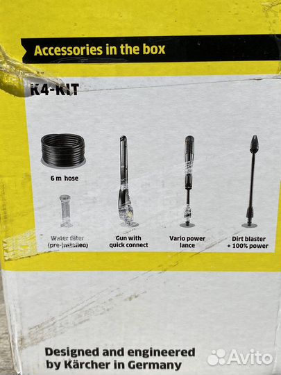 Мойка высокого давления karcher к 4 compact