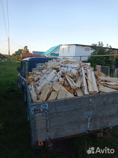 Дрова березовые колотые
