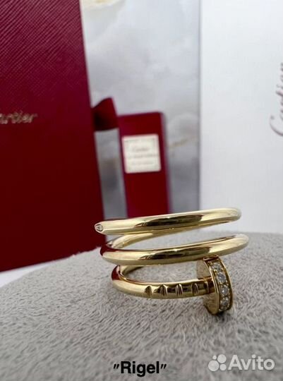 Кольцо гвоздь Cartier Juste un Clou