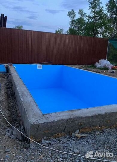 Полипропиленовый бассейн 7м*3м*1,5м