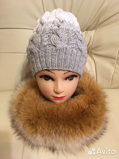 Шапка вязаная