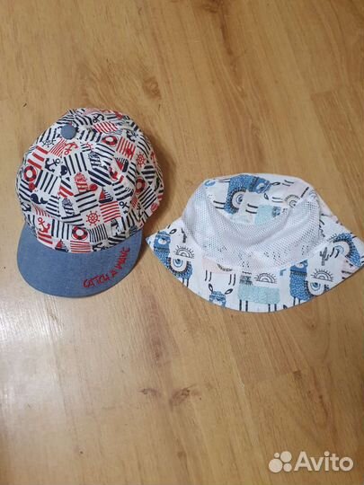 Летняя кепка для мальчика 48 см + панама