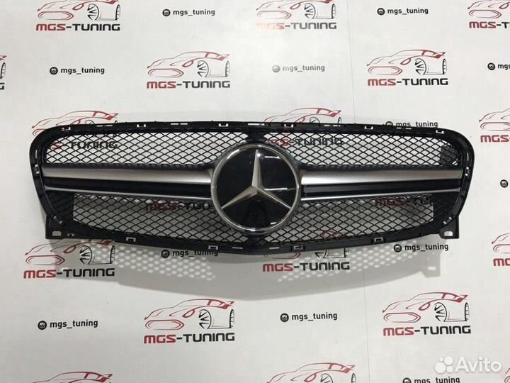 Решетка GLA в стиле AMG 45 Chrome 17-19 Дистроник