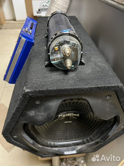 Сабвуфер и усилитель