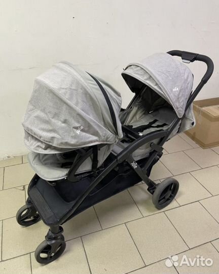 Коляска для двойни или погодок Joie Evalite DUO