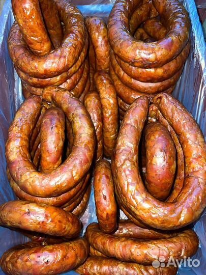 Колбаса краковская домашняя