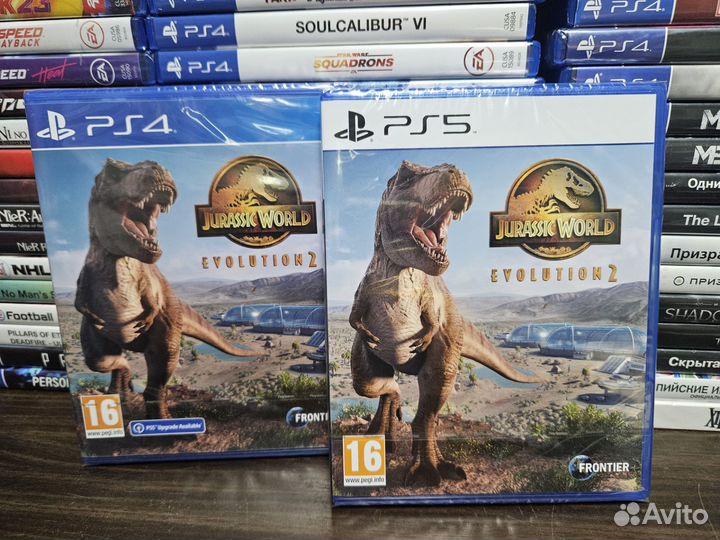 Jurassic World evolution 2 ps4,5 новый