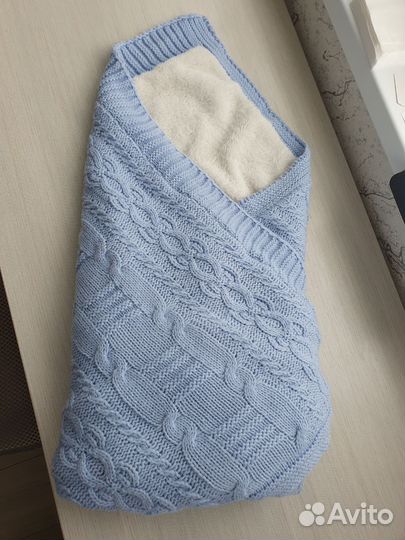 Конверт одеяло на выписку весна осень зима