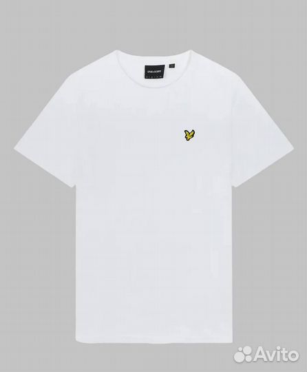 Футболка lyle scott белая