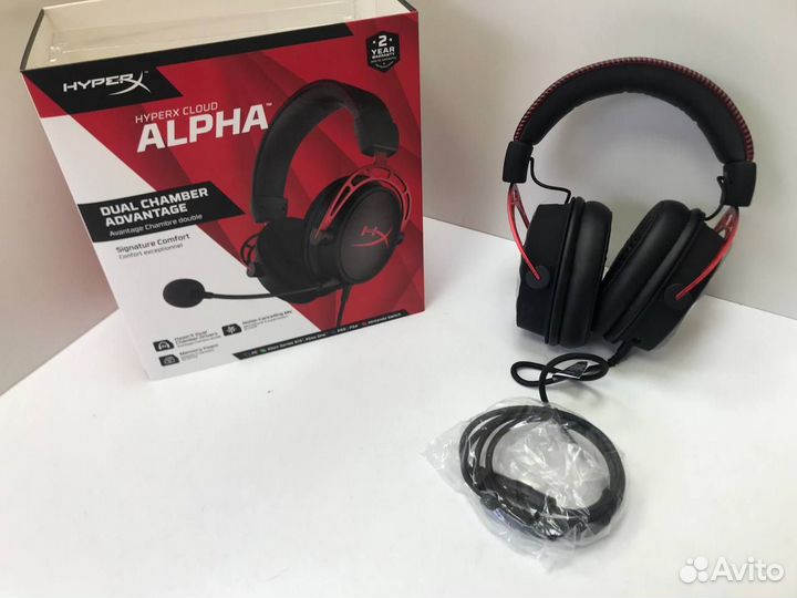 Наушники Проводные Накладные HyperX Cloud Alpha