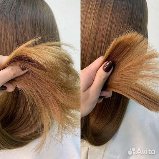 Полировка волос, Кератин, ботокс, афрокудри