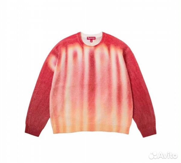 Свитер Supreme blurred logo