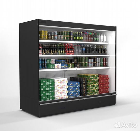 Горка регал пристенный холодильный 0.+8C