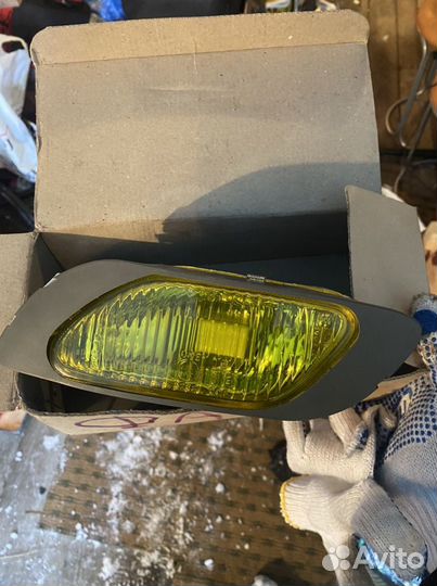 Противотуманка на daewoo nexia