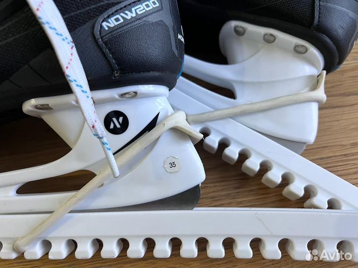 Коньки хоккейные детский NDW 200 размер 35
