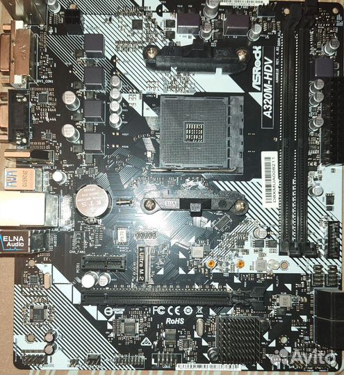 Материнская плата Asrock A320M-HDV