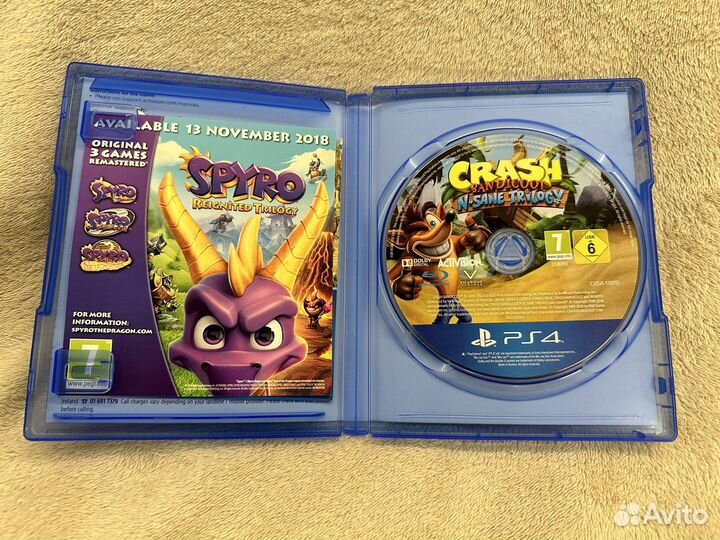 Crash Bandicoot n sane trilogy ps4