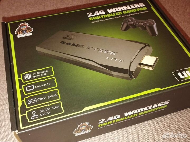 Игровая приставка gamestick 64gb+10000игр+доставка