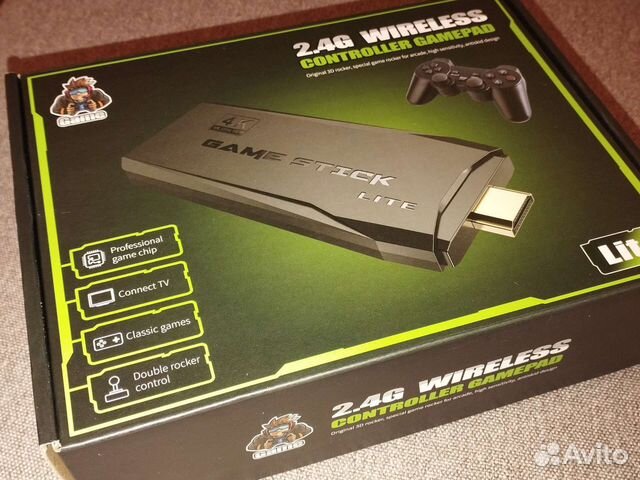 Игровая приставка gamestick 64gb+10000игр+доставка