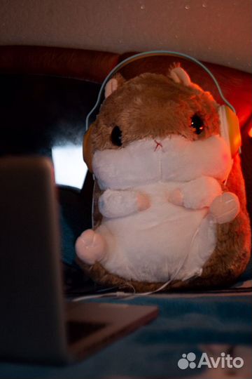 Мягкая игрушка хомяк 3в1