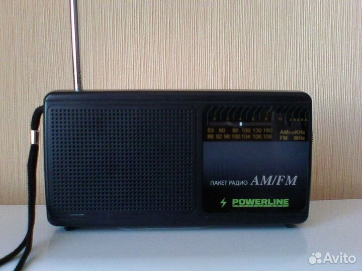 Карманный радиоприемник powerline новый