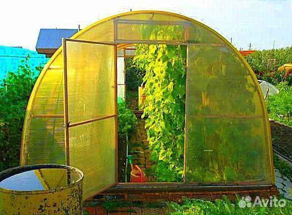 Поликарбонат желтый