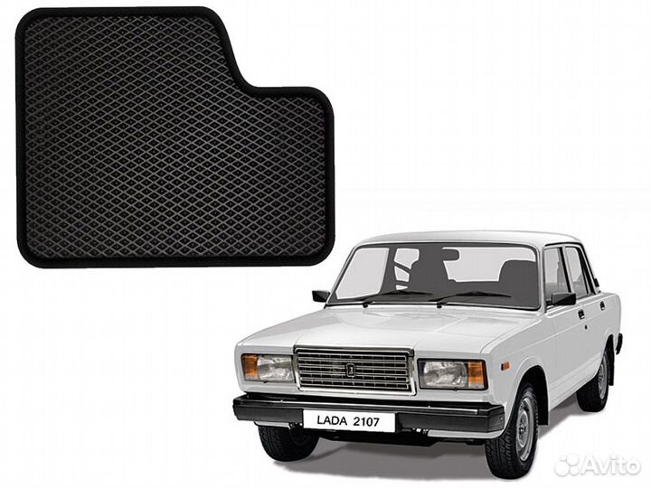 Коврики Ева Эва EVA Классика черный