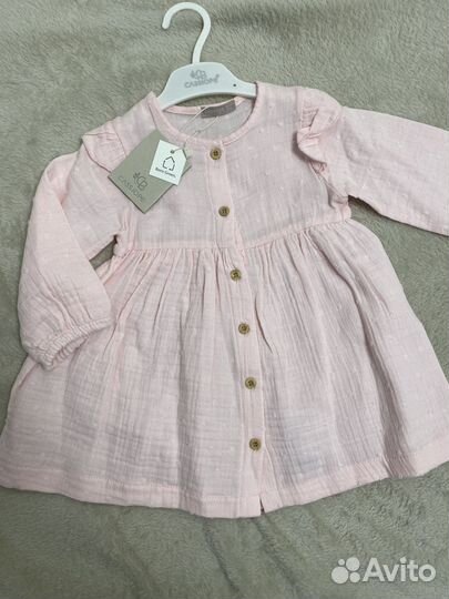 Платье из муслина Турция 80/92/98