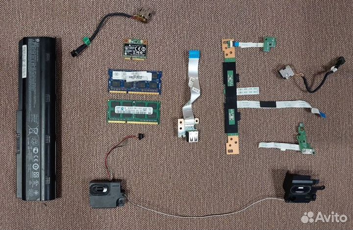 Ноутбук Hp povilion g6 разбор