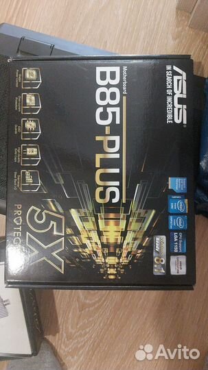 Материнская плата с процессором intel