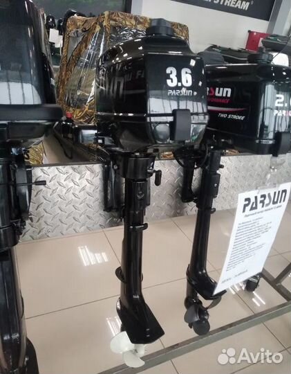 Лодочный мотор Parsun TC3.6BMS
