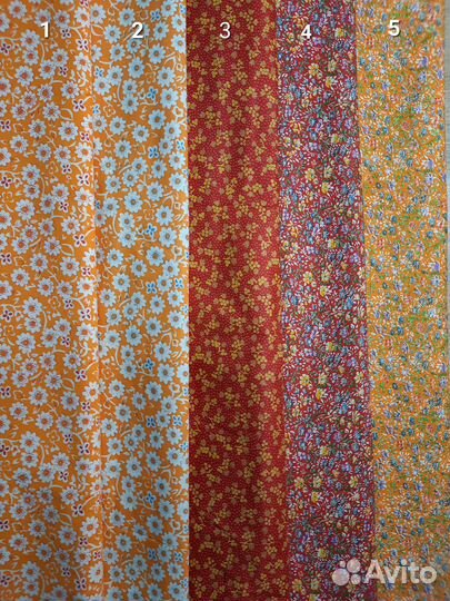 Ткани СССР - х/б поплин (Пакистан)