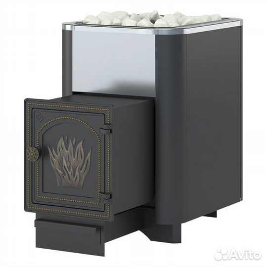 Чугун печь для бани Везувий Сенсация 16 Антрацит Д