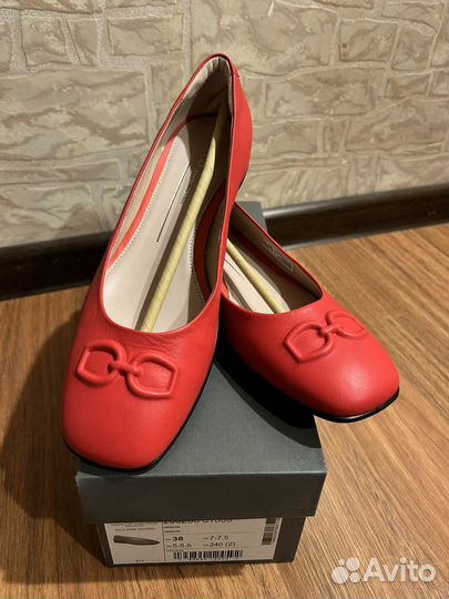 Балетки ecco 38 размер