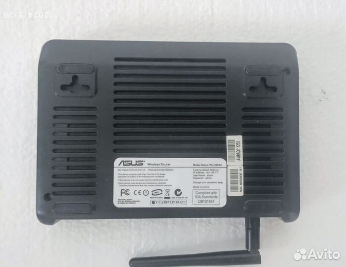 Роутер ASuS WL-520GC