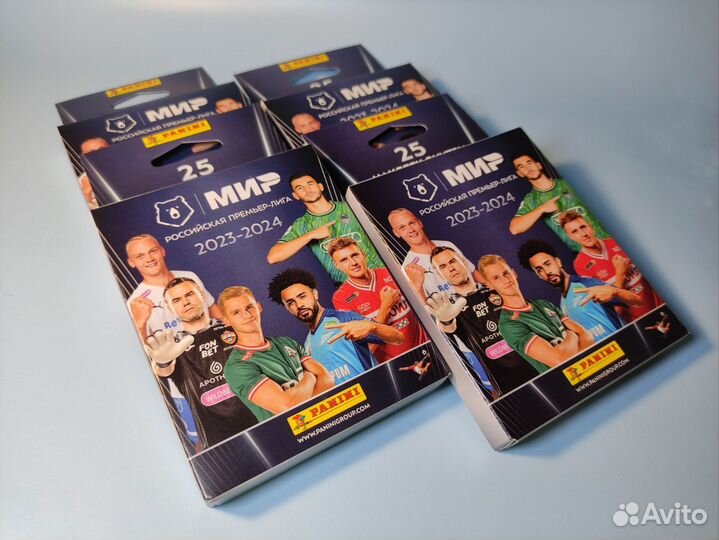 Panini российский футбол 2023-2024 4 блистера+пак