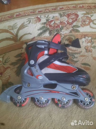 Ролики - коньки 2в1 (размер: 34-37)