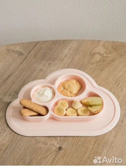 Силиконовая тарелка детская