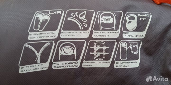 Новый спальный мешок nordway