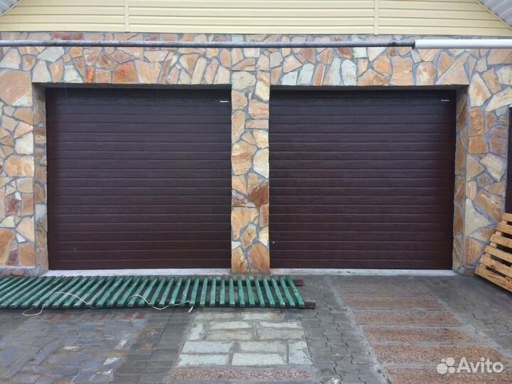 Гаражные секционные ворота