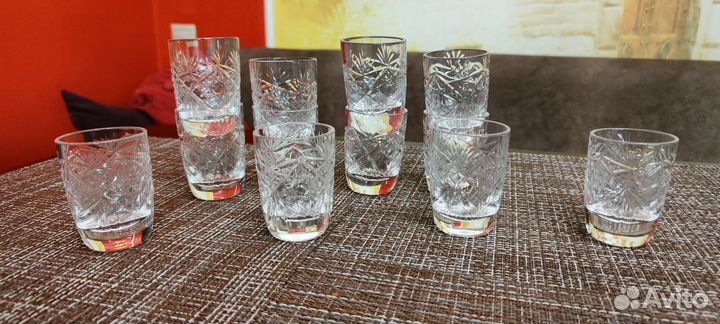 Немецкий хрусталь вазы, салатники, конфетницы