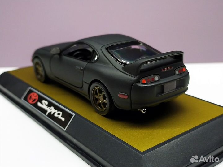 1:43 Toyota Supra A80 MK4 Black Matt