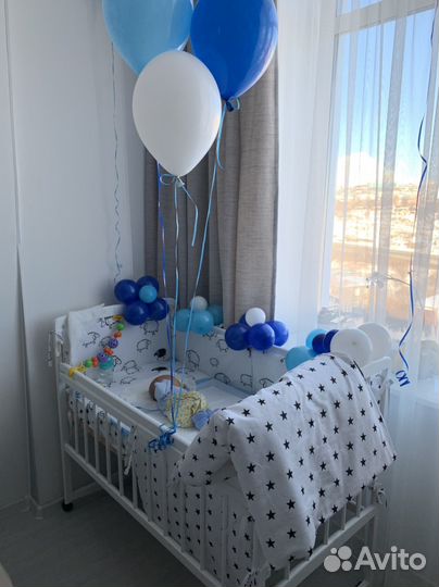 Бортики + компл. постел. белья подушка и одеяло