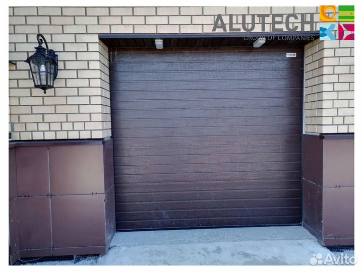 Гаражные ворота alutech