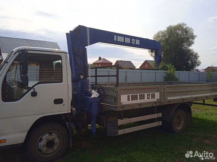 Услуги крана манипулятора 5 тонна