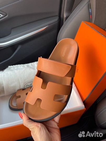 Сандалии Шлепки Hermes Chypre