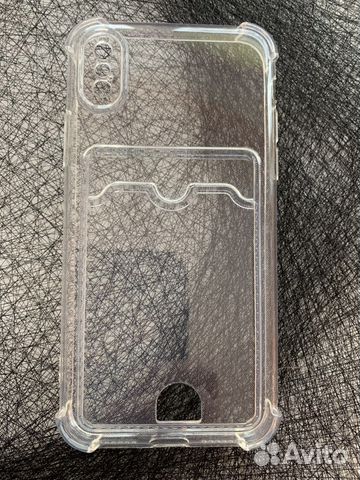 Чехол на iPhone X/XS новый силиконовый