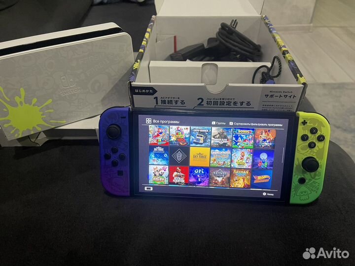 Switch oled 512 gb прошитая
