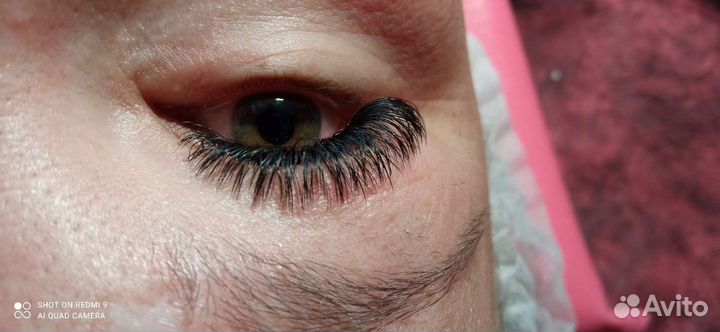 Наращивание ресниц 3D